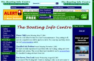 The Boating Info Centre - Designed, developed, maintained and hosted by Solution Second