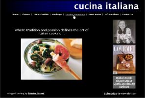 Cucina Italiana - Developed, maintained and hosted by Solution Second