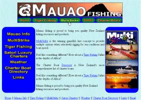 Mauao Fishing - Design by Solution Second.